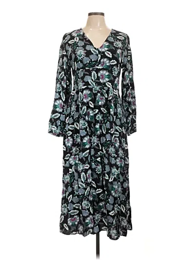 Pre-owned Ann Taylor Loft Casual Dress In Teal