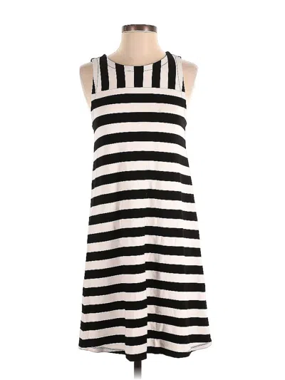 Pre-owned Ann Taylor Loft Casual Dress In White