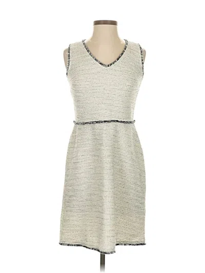 Ann Taylor Loft Casual Dress In White