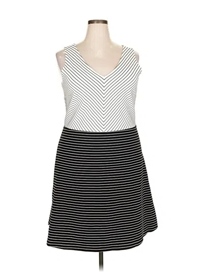 Ann Taylor Loft Casual Dress In White