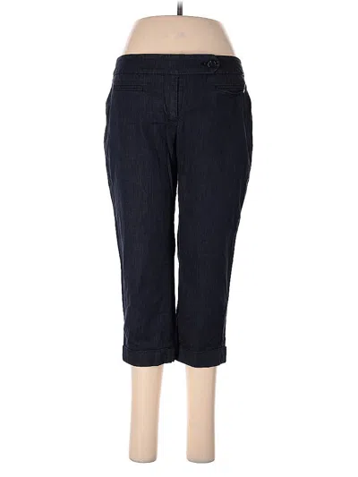 Pre-owned Ann Taylor Loft Casual Pants In Blue