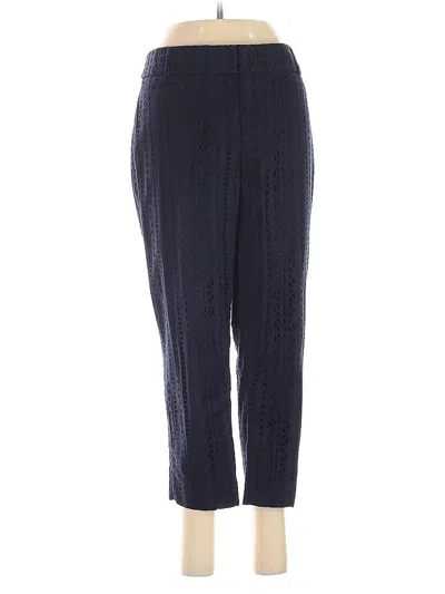 Pre-owned Ann Taylor Loft Casual Pants In Blue