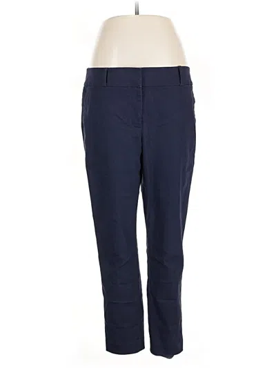 Pre-owned Ann Taylor Loft Casual Pants In Blue