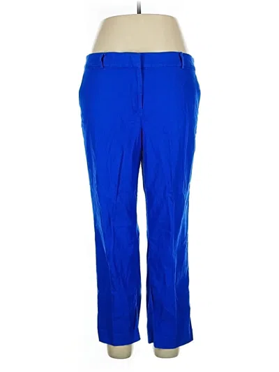 Pre-owned Ann Taylor Loft Casual Pants In Blue