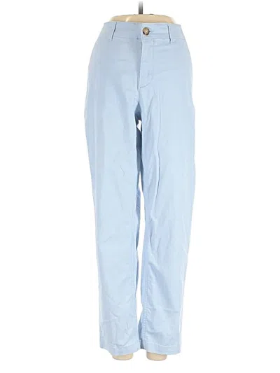 Pre-owned Ann Taylor Loft Casual Pants In Blue