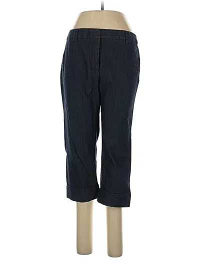 Pre-owned Ann Taylor Loft Casual Pants In Blue
