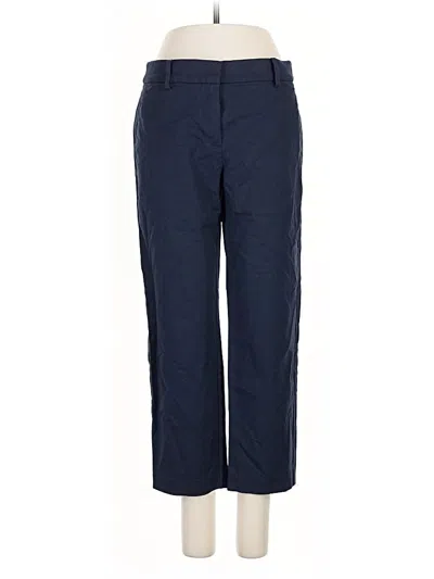 Pre-owned Ann Taylor Loft Casual Pants In Blue