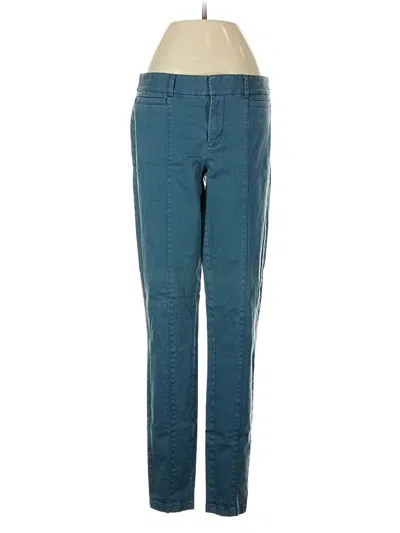 Pre-owned Ann Taylor Loft Casual Pants In Blue
