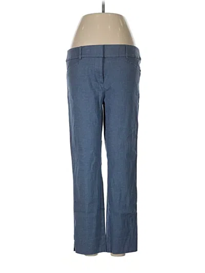 Pre-owned Ann Taylor Loft Casual Pants In Blue