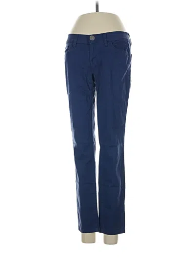 Pre-owned Ann Taylor Loft Casual Pants In Blue