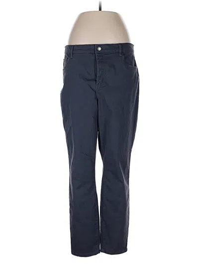 Pre-owned Ann Taylor Loft Casual Pants In Blue