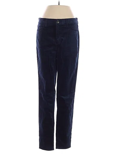 Pre-owned Ann Taylor Loft Casual Pants In Blue