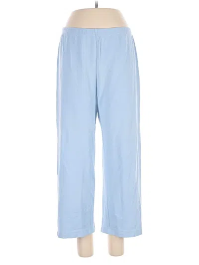Pre-owned Ann Taylor Loft Casual Pants In Blue