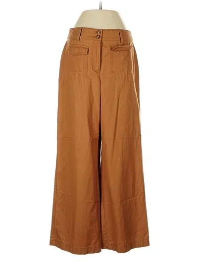 Pre-owned Ann Taylor Loft Casual Pants In Brown