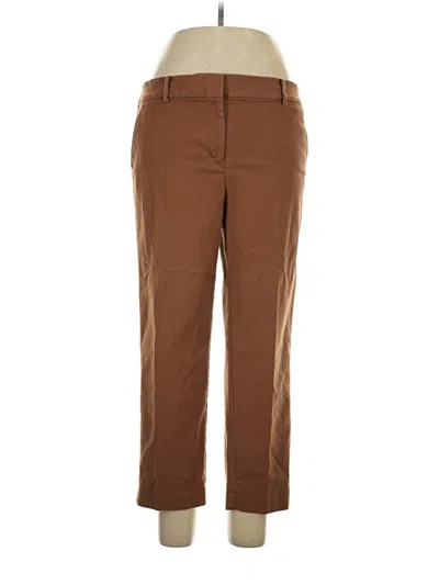 Pre-owned Ann Taylor Loft Casual Pants In Brown
