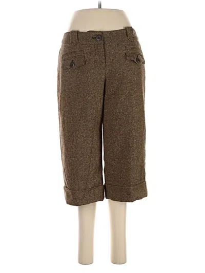 Pre-owned Ann Taylor Loft Casual Pants In Brown
