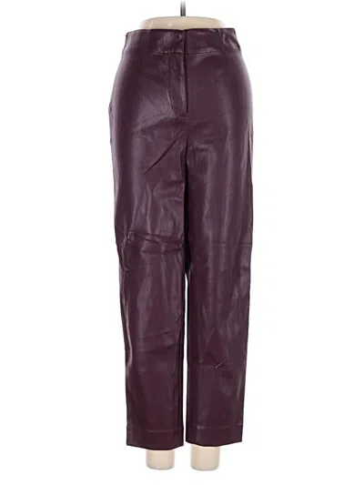 Ann Taylor Loft Casual Pants In Burgundy