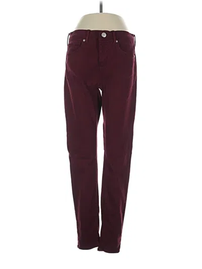 Ann Taylor Loft Casual Pants In Burgundy