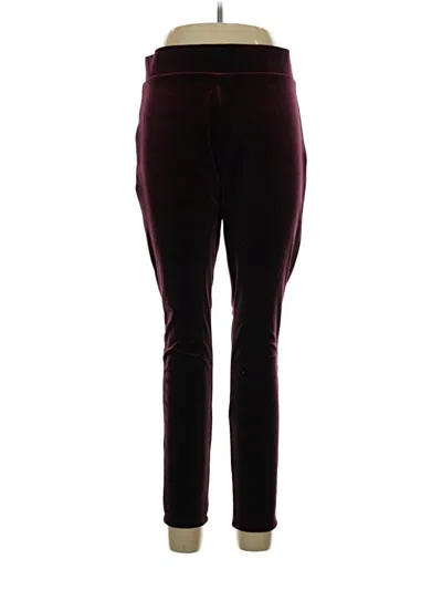 Ann Taylor Loft Casual Pants In Burgundy