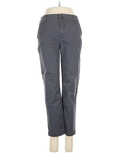 Pre-owned Ann Taylor Loft Casual Pants In Gray