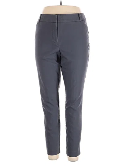 Pre-owned Ann Taylor Loft Casual Pants In Gray