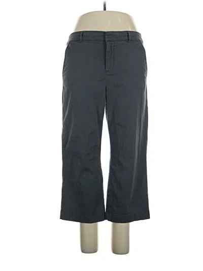 Pre-owned Ann Taylor Loft Casual Pants In Gray
