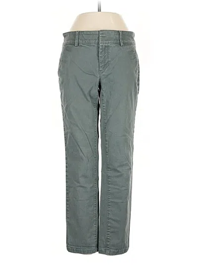 Pre-owned Ann Taylor Loft Casual Pants In Green