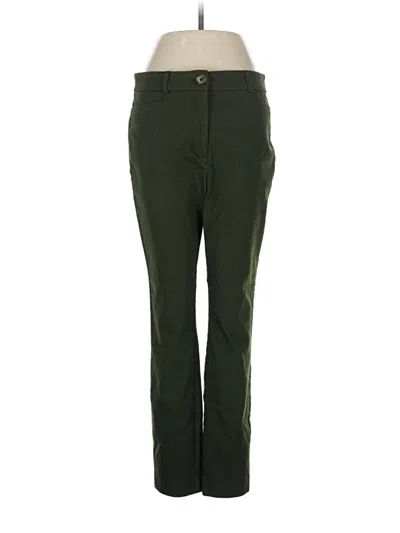 Pre-owned Ann Taylor Loft Casual Pants In Green