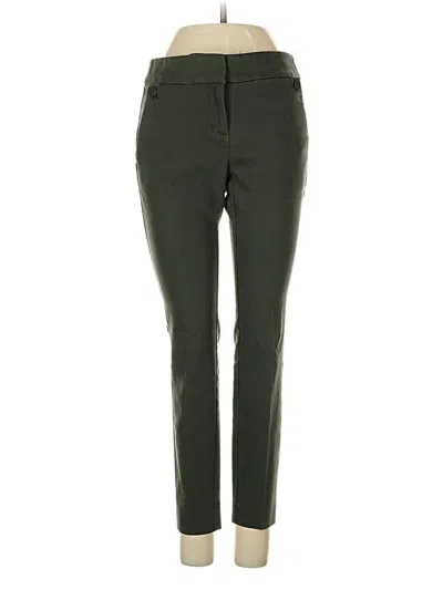 Pre-owned Ann Taylor Loft Casual Pants In Green