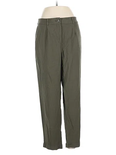 Pre-owned Ann Taylor Loft Casual Pants In Green