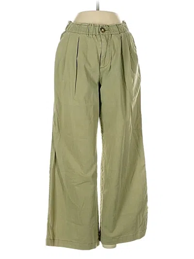 Pre-owned Ann Taylor Loft Casual Pants In Green