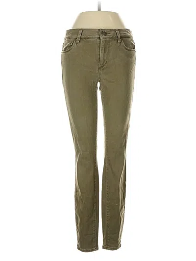 Pre-owned Ann Taylor Loft Casual Pants In Green