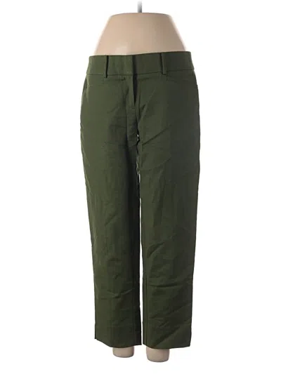 Pre-owned Ann Taylor Loft Casual Pants In Green