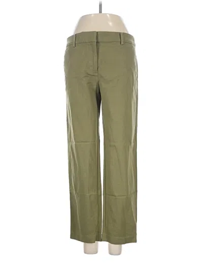 Pre-owned Ann Taylor Loft Casual Pants In Green