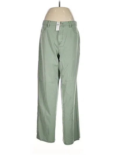 Ann Taylor Loft Casual Pants In Green
