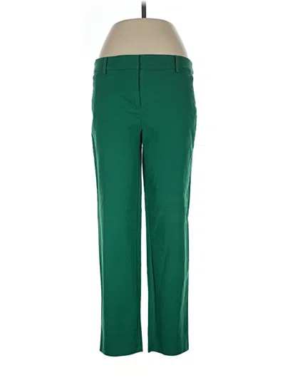 Pre-owned Ann Taylor Loft Casual Pants In Green