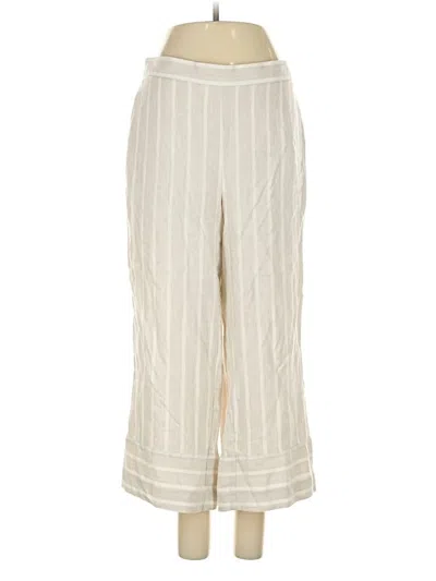 Pre-owned Ann Taylor Loft Casual Pants In Ivory