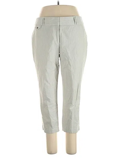 Pre-owned Ann Taylor Loft Casual Pants In Ivory
