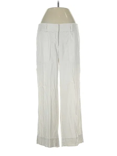 Pre-owned Ann Taylor Loft Casual Pants In Ivory