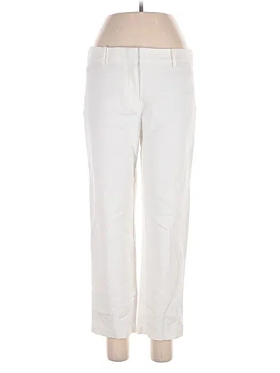 Pre-owned Ann Taylor Loft Casual Pants In Ivory