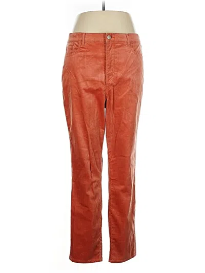 Pre-owned Ann Taylor Loft Casual Pants In Orange
