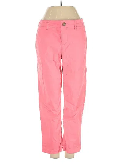 Pre-owned Ann Taylor Loft Casual Pants In Pink