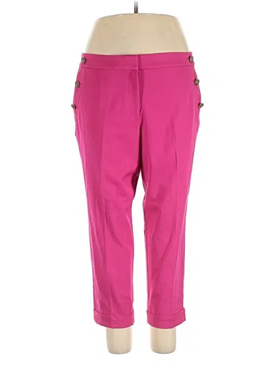 Ann Taylor Loft Casual Pants In Pink