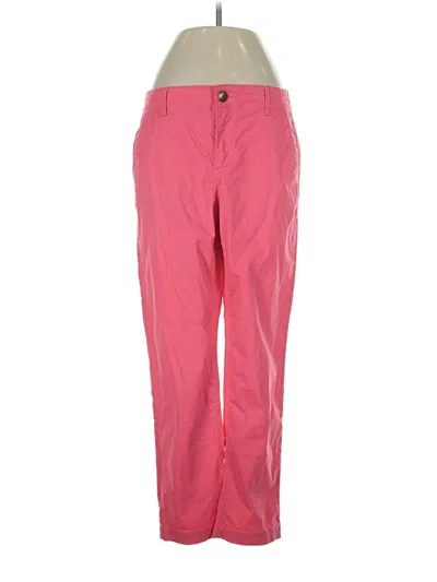 Pre-owned Ann Taylor Loft Casual Pants In Pink