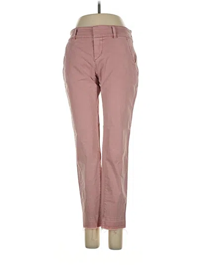 Pre-owned Ann Taylor Loft Casual Pants In Pink