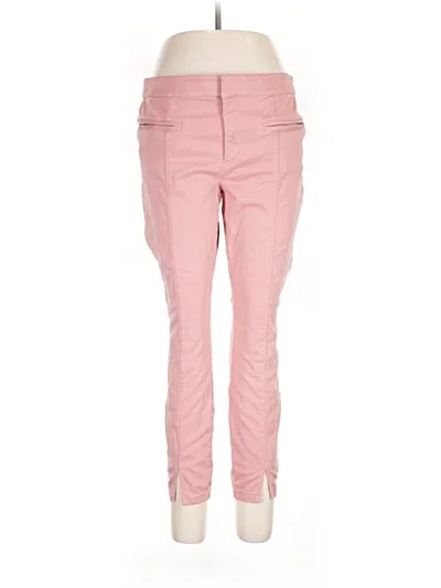 Pre-owned Ann Taylor Loft Casual Pants In Pink