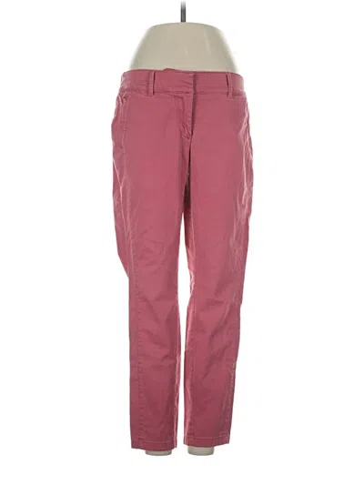 Pre-owned Ann Taylor Loft Casual Pants In Pink