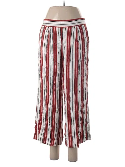 Pre-owned Ann Taylor Loft Casual Pants In Red