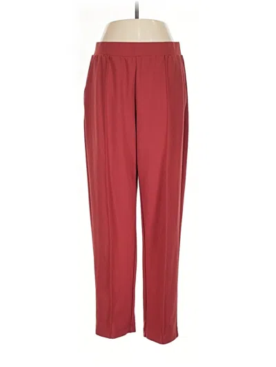 Pre-owned Ann Taylor Loft Casual Pants In Red