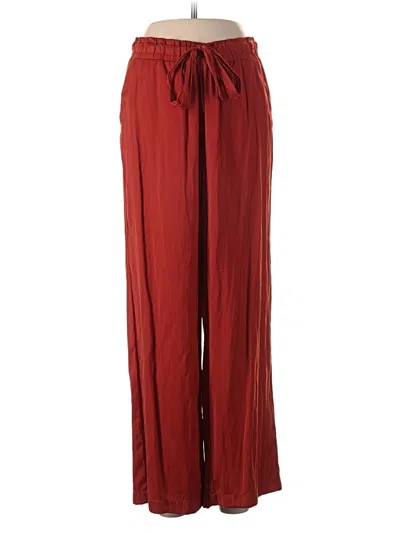 Pre-owned Ann Taylor Loft Casual Pants In Red